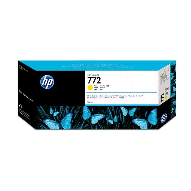 HP CARTUCCIA 772 GIALLO 300ml ORIGINALE