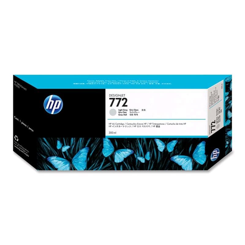 HP CARTUCCIA 772 GRIGIO CHIARO 300ml ORIGINALE