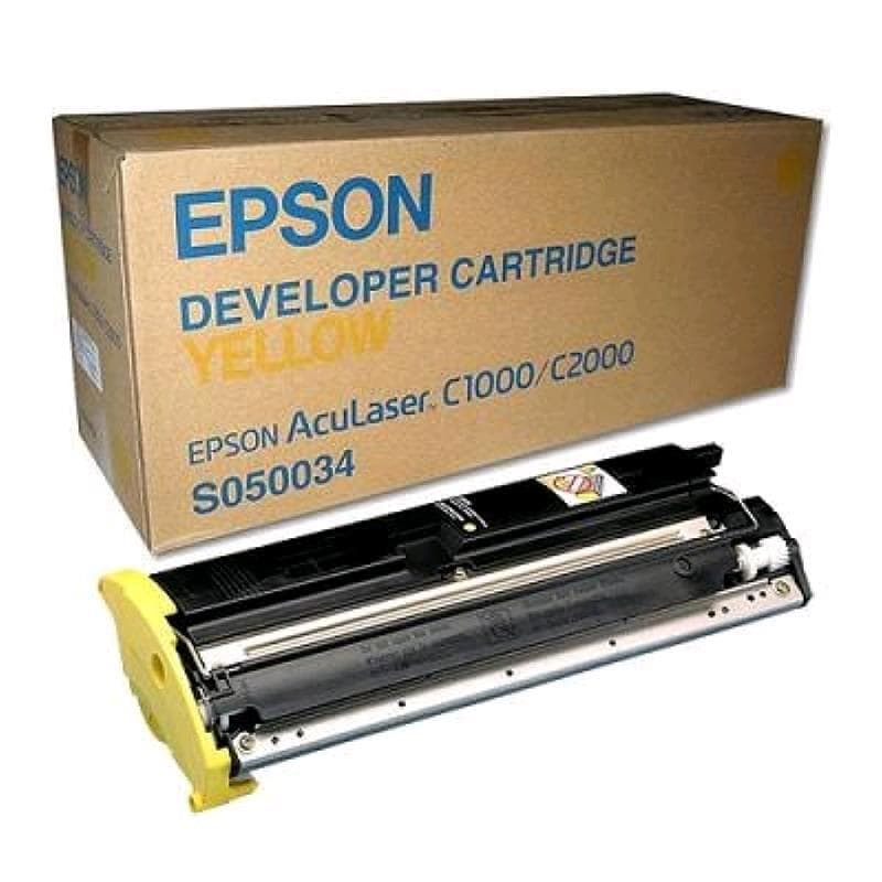 EPSON DEVELOPER C1000/C2000 GIALLO 6K ORIGINALE
