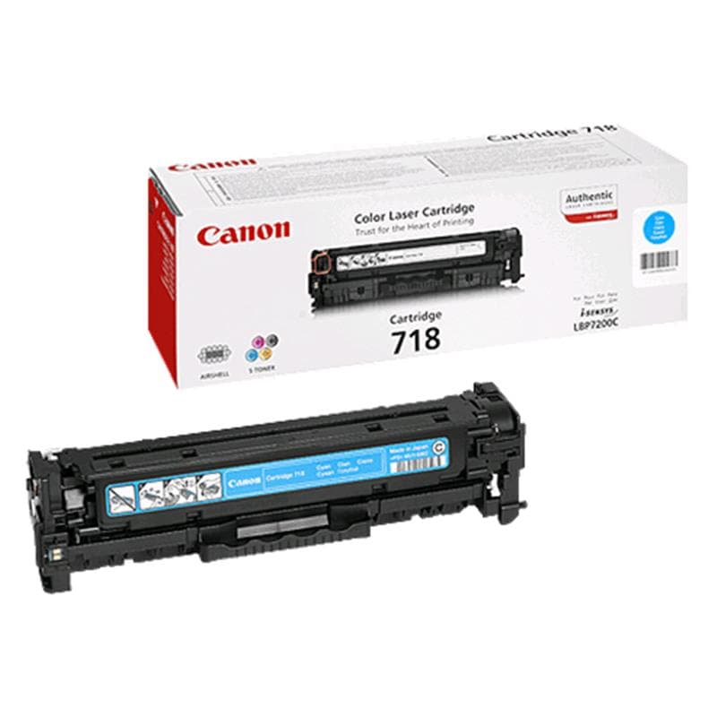 CANON TONER 718C CIANO 2.9K ORIGINALE