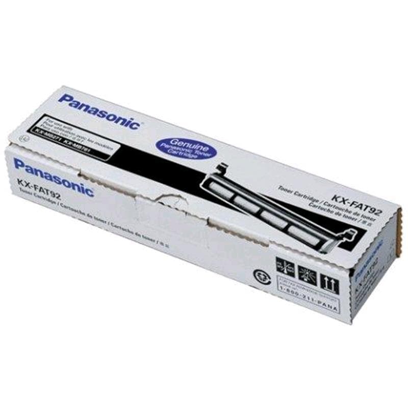 PANASONIC TONER KX-FAT92X NERO 2K ORIGINALE