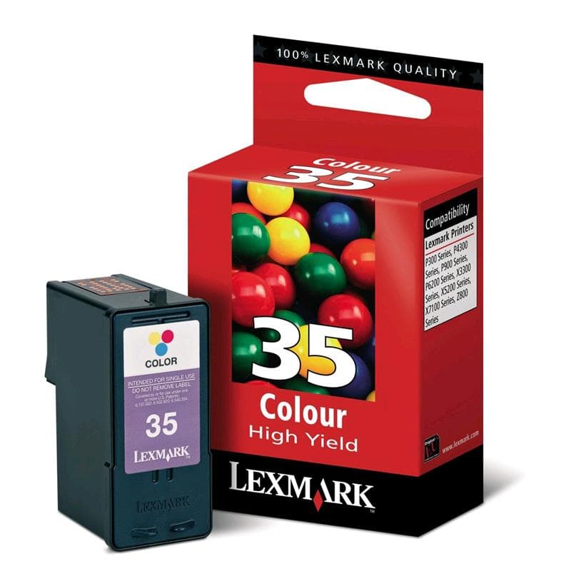 LEXMARK CARTUCCIA 35XL COLORE 15ml ORIGINALE