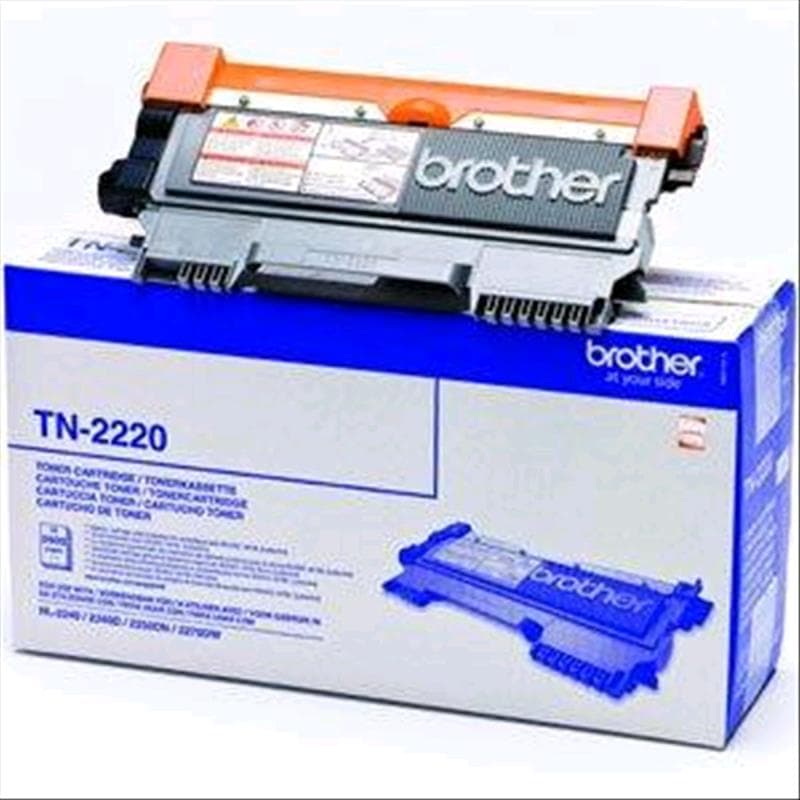 BROTHER TONER TN2220 NERO 2.6k ORIGINALE