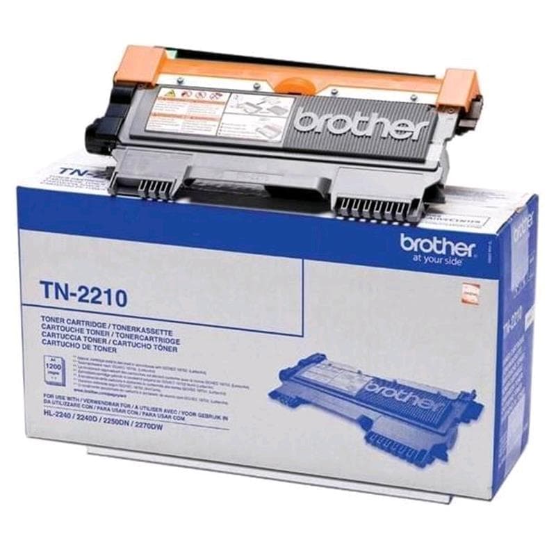 BROTHER TONER TN2210 NERO 1.2k ORIGINALE