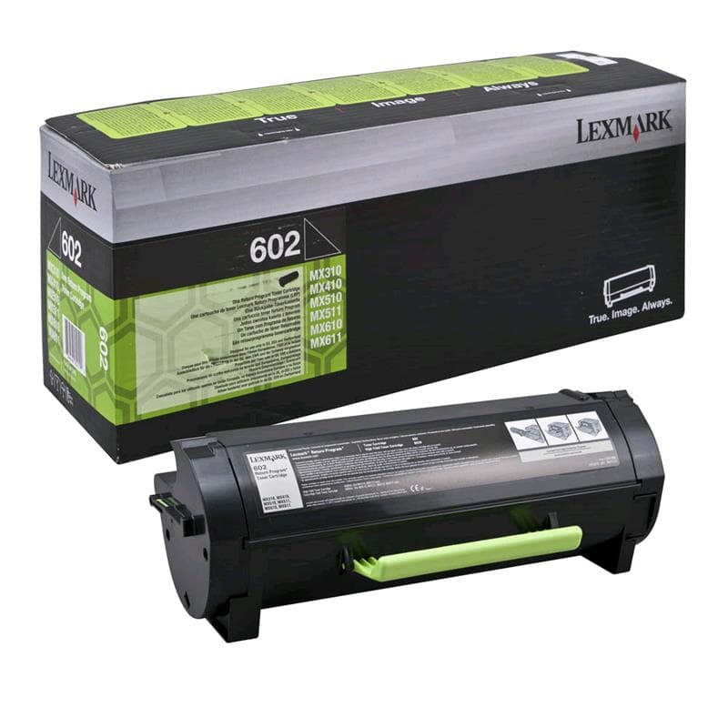 LEXMARK TONER 602 NERO 2.5K ORIGINALE RETURN