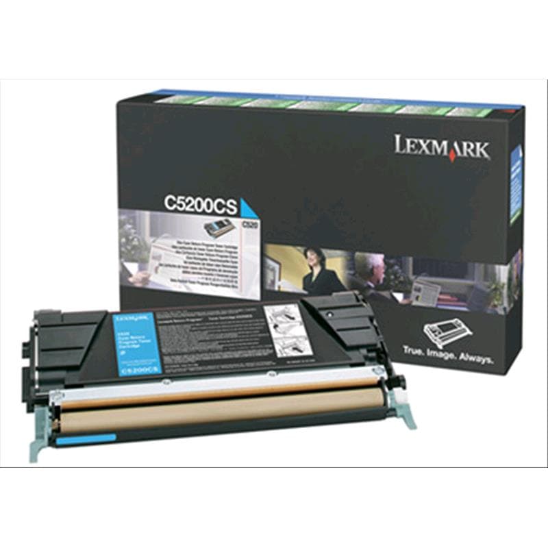LEXMARK TONER c520 c530 CIANO 1.5K ORIGINALE RETURN