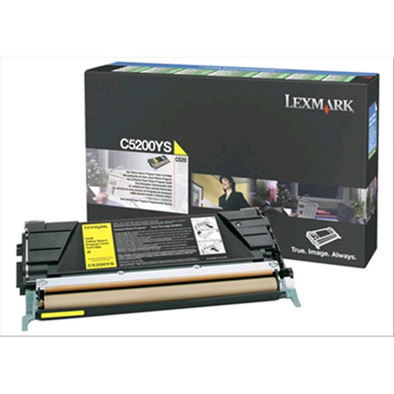 LEXMARK TONER c520 c530 GIALLO 1.5K ORIGINALE RETURN