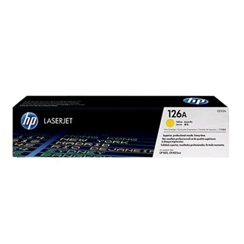 HP TONER 126A GIALLO 1K ORIGINALE