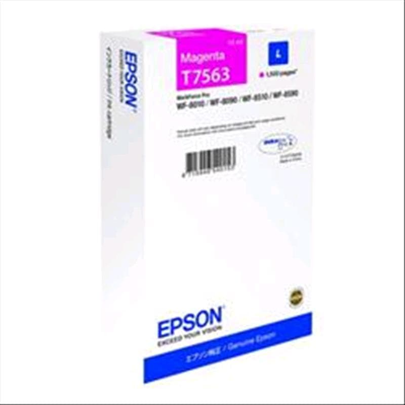 EPSON CARTUCCIA T7563L MAGENTA 14ml/1.5K ORIGINALE
