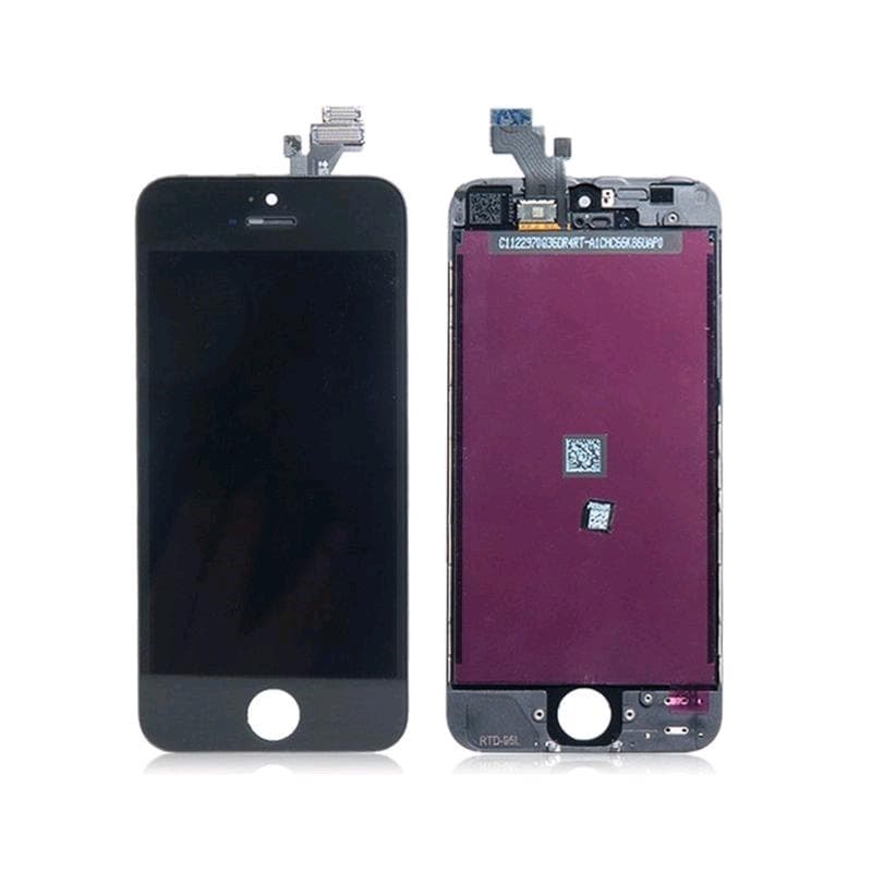 Display LCD + Touch + Cornice COMPATIBILE per Apple iPhone 5 Nero