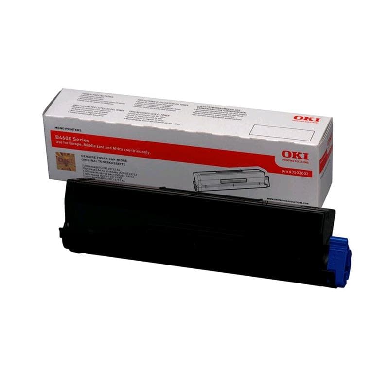OKI TONER B4600 NERO 7K ORIGINALE