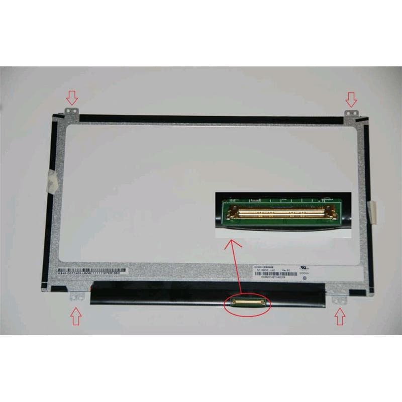 Display per notebook da 11.6" B116XTN04.0 Top/Bottom led