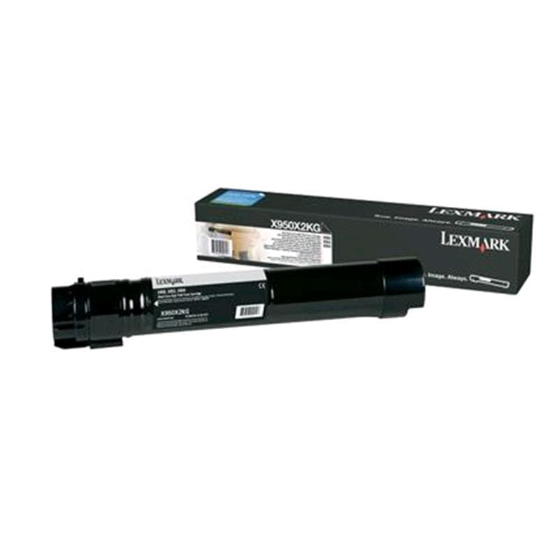 LEXMARK TONER xs950de xs955de NERO 38K ORIGINALE