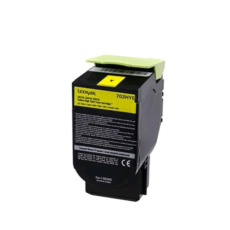 LEXMARK TONER 702HYE GIALLO 3K ORIGINALE
