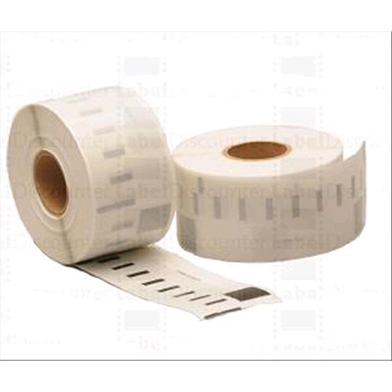ROTOLO da 260 ETICHETTE ADESIVE TRASPARENTI COMPATIBILE DYMO 89mm x 36mm (99013T) - MINIMO 25pz