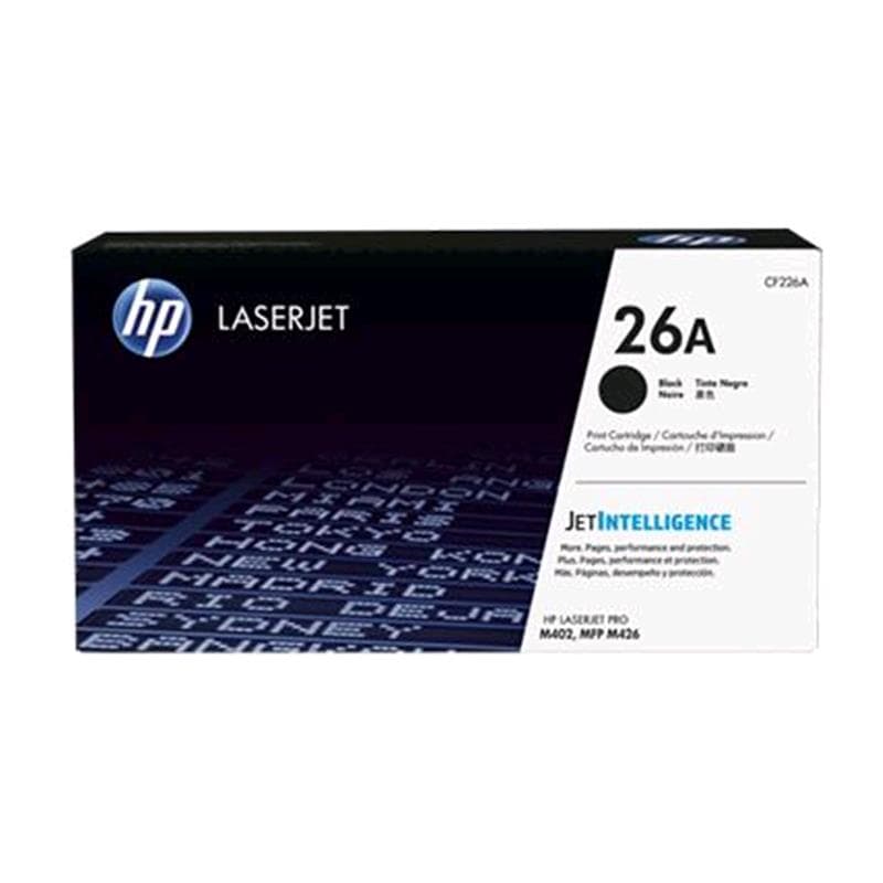 HP TONER 26A NERO 3.1K ORIGINALE