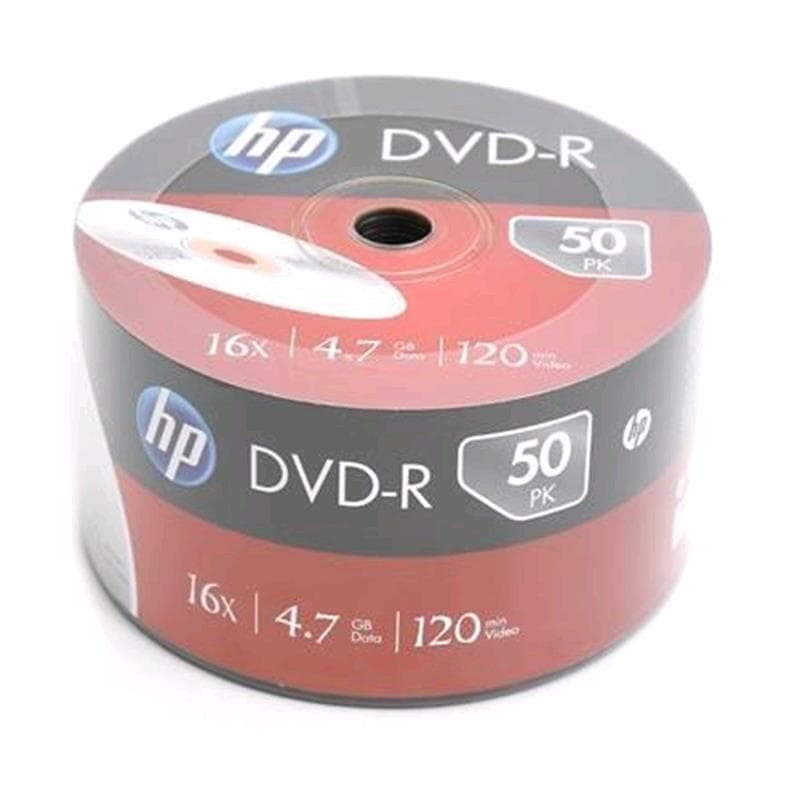 DVD-R 4.7GB 16x Shrink 50pz HP - 69303