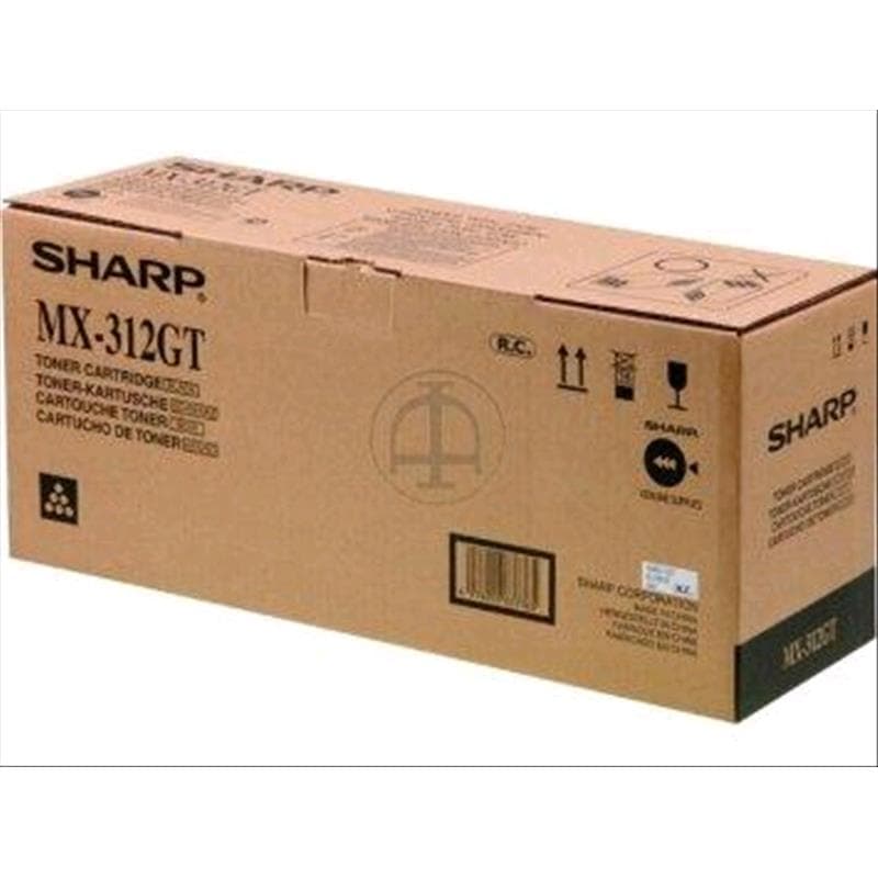 SHARP TONER MX-312GT NERO 25K ORIGINALE