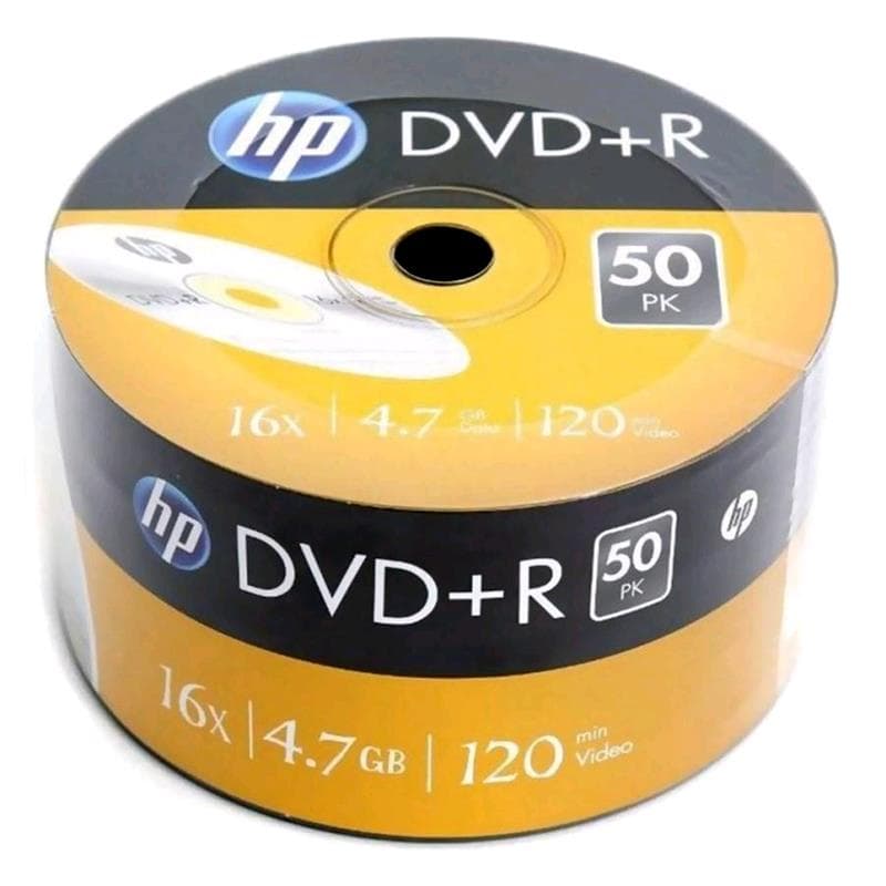 DVD+R 4.7GB 16x Shrink 50pz HP - 69305
