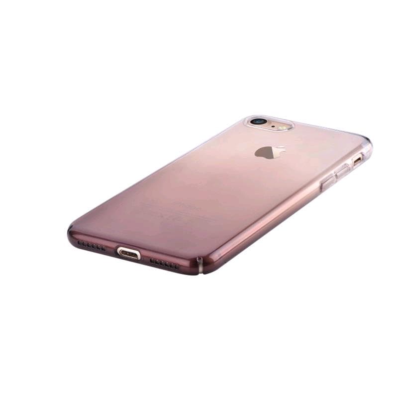 Cover Morbida 0.6 mm Fruit Apple iPhone 7 Chocolate