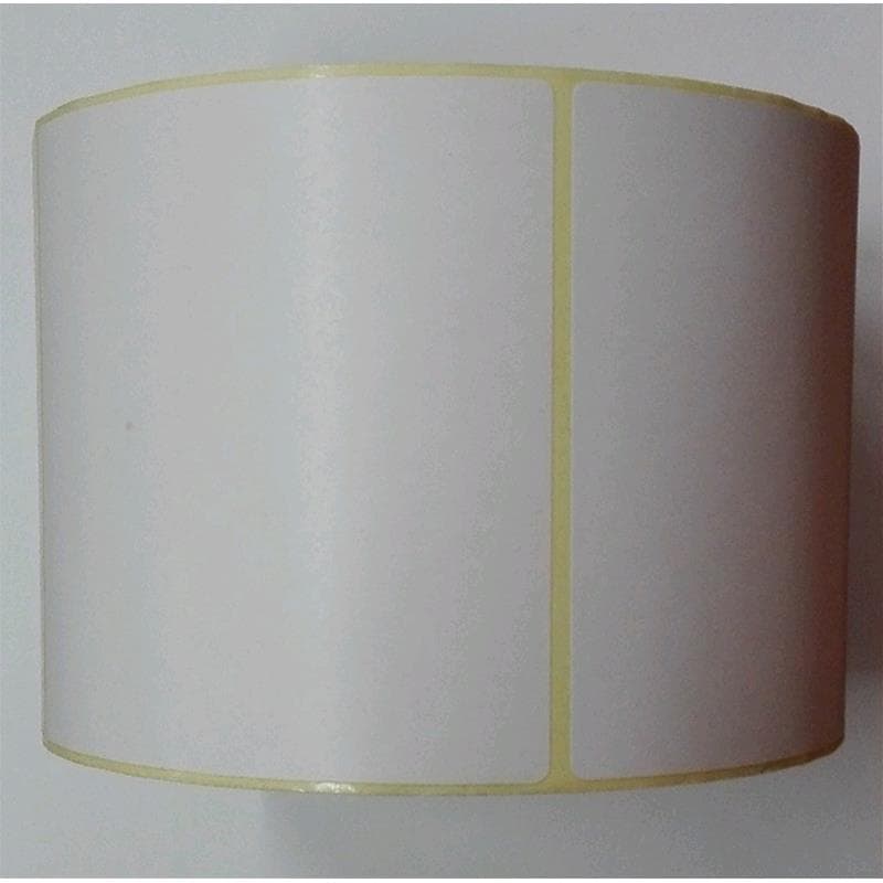 ROTOLO da 1000 ETICHETTE CARTA ADESIVA BIANCA Vellum anima 45 mm 100x100 (1000 et/rotolo)