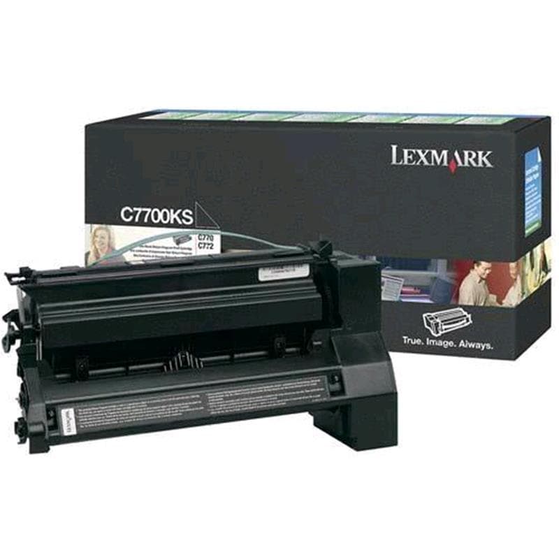 LEXMARK TONER c770 c772 x772 NERO 6K ORIGINALE RETURN