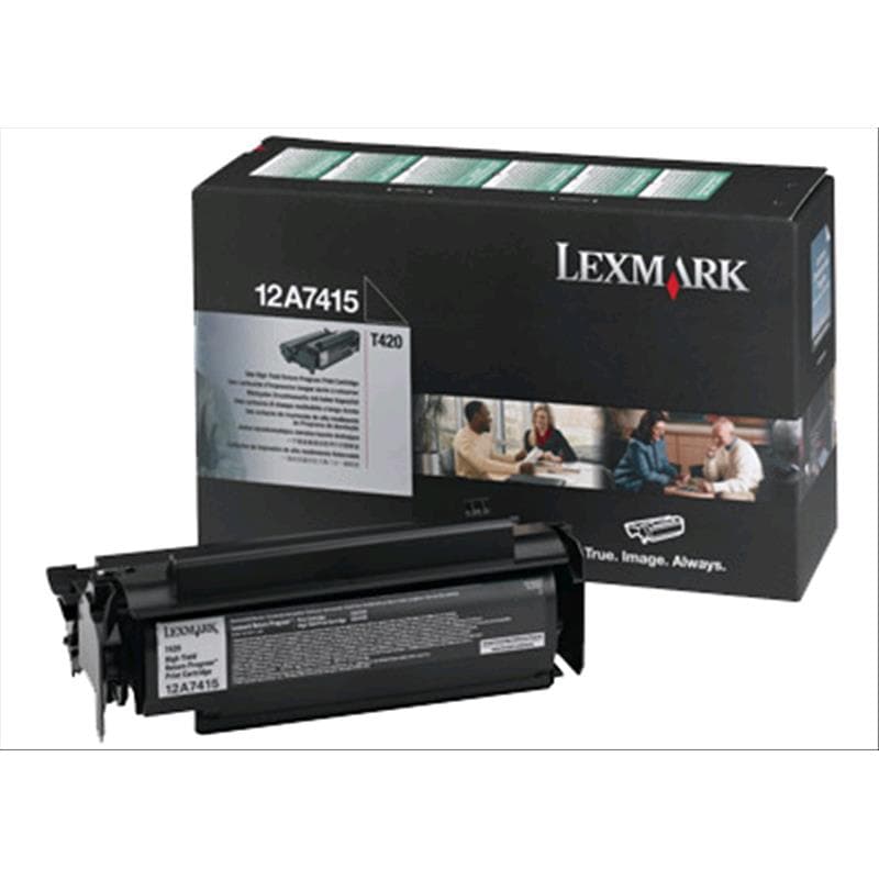 LEXMARK TONER T420d NERO 10K ORIGINALE RETURN