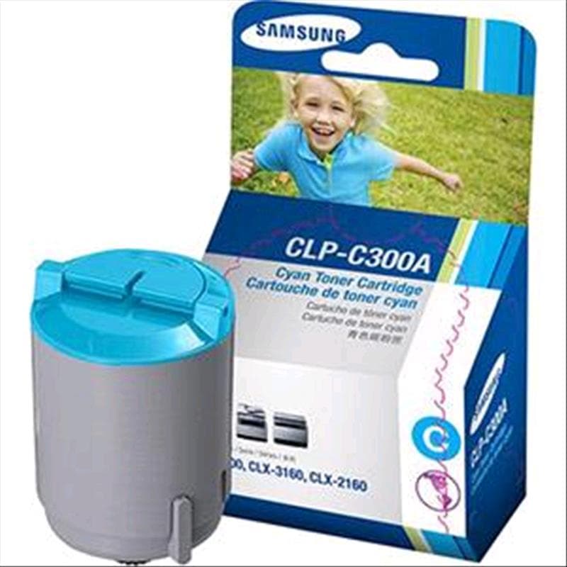 SAMSUNG TONER CLP-C300A CIANO 1.5K ORIGINALE
