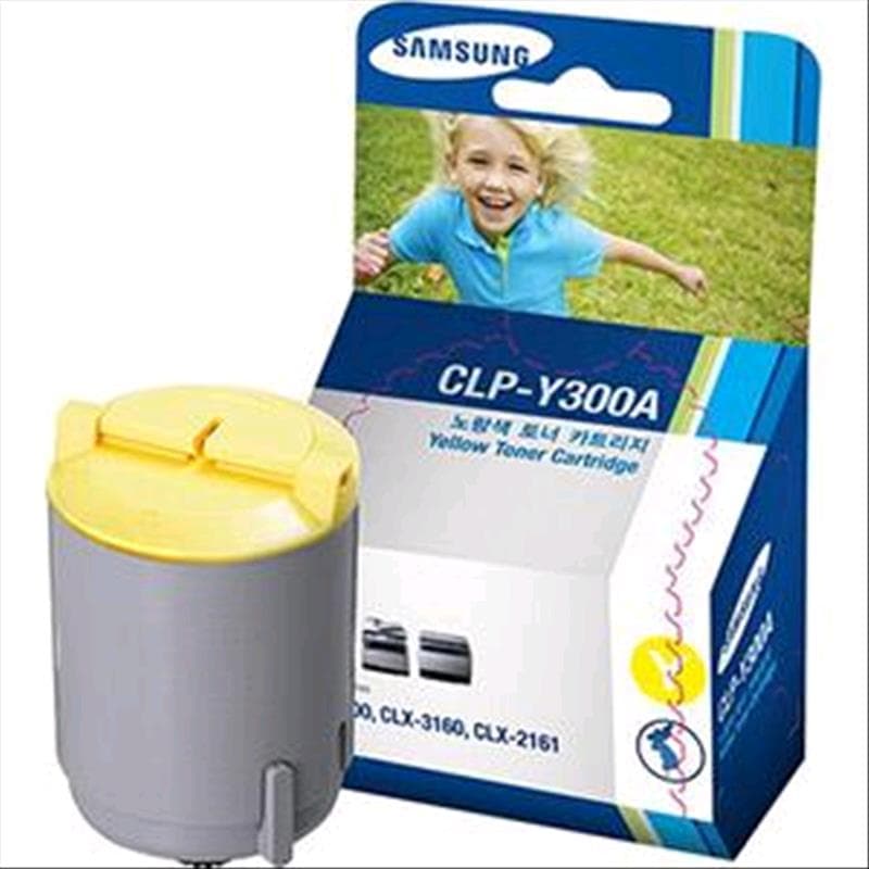 SAMSUNG TONER CLP-Y300A GIALLO 1.5K ORIGINALE