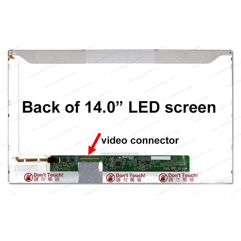 Display per notebook da 14.0" B140XW01 V.C 40pins