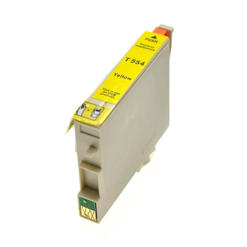 EPSON CARTUCCIA T0554 GIALLO 16ml COMPATIBILE - PAPERELLA
