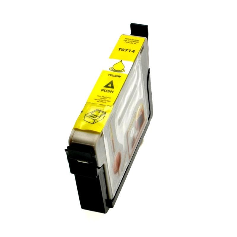 EPSON CARTUCCIA T0714 GIALLO 12ml COMPATIBILE - GHEPARDO