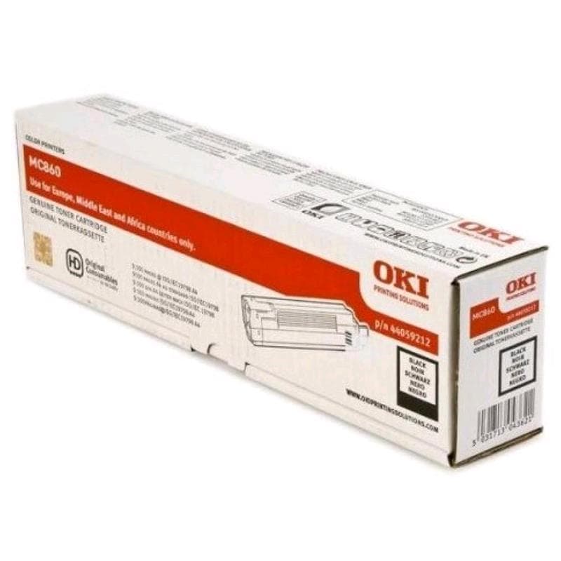 OKI TONER MC860 NERO 10K ORIGINALE
