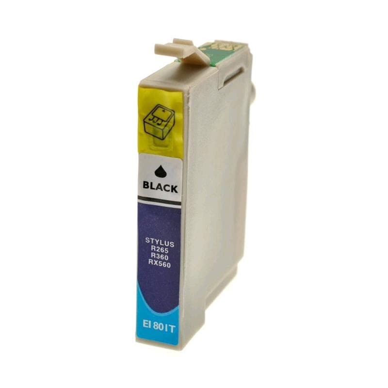 EPSON CARTUCCIA T0801 NERO 12ml COMPATIBILE - COLIBRI'