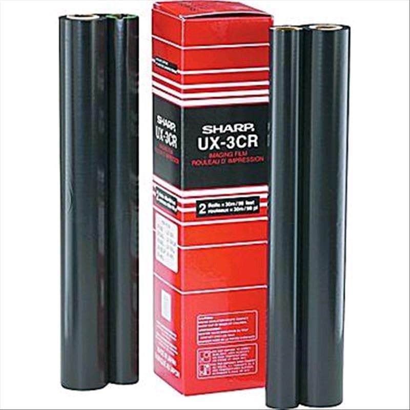 SHARP NASTRO FO3CR NERO 95mt ORIGINALE (UX-3CR) conf 2pz