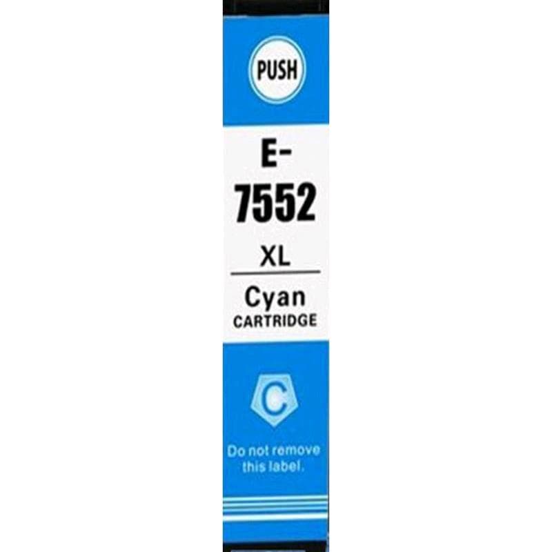 EPSON CARTUCCIA T7552 XL CIANO 39ml COMPATIBILE