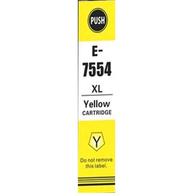 EPSON CARTUCCIA T7554 XL GIALLO 39ml COMPATIBILE