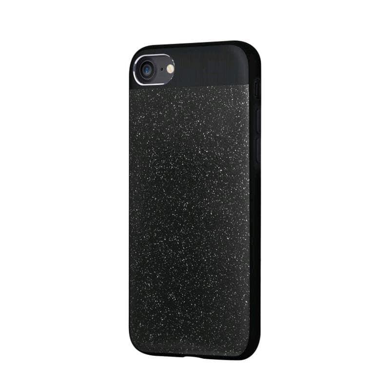 Cover Racy Glitterata Apple iPhone 7 Nera