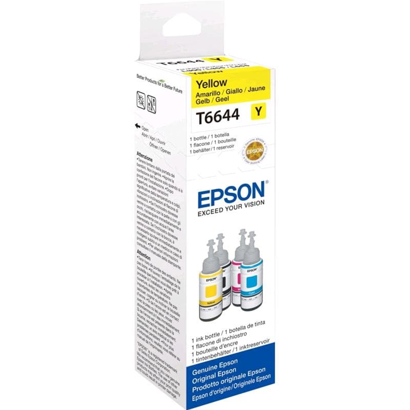 EPSON FLACONE 664 GIALLO 70ml ORIGINALE
