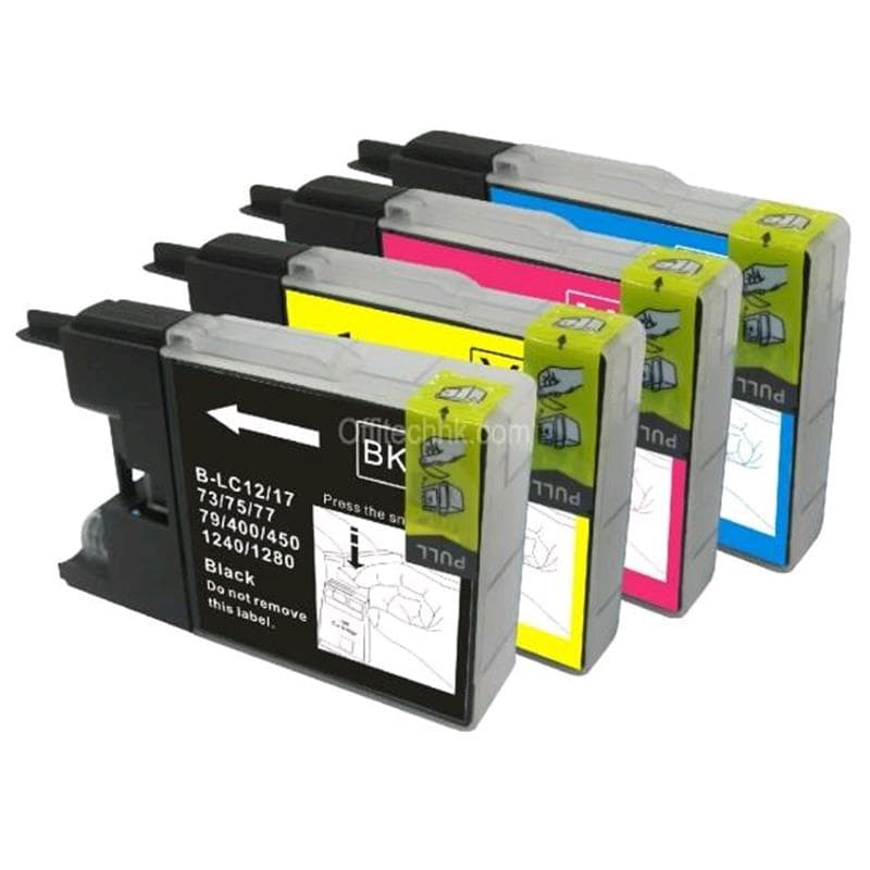 BROTHER CARTUCCIA LC1280XL MULTIPACK COMPATIBILE (1bk+1c+1m+1y)