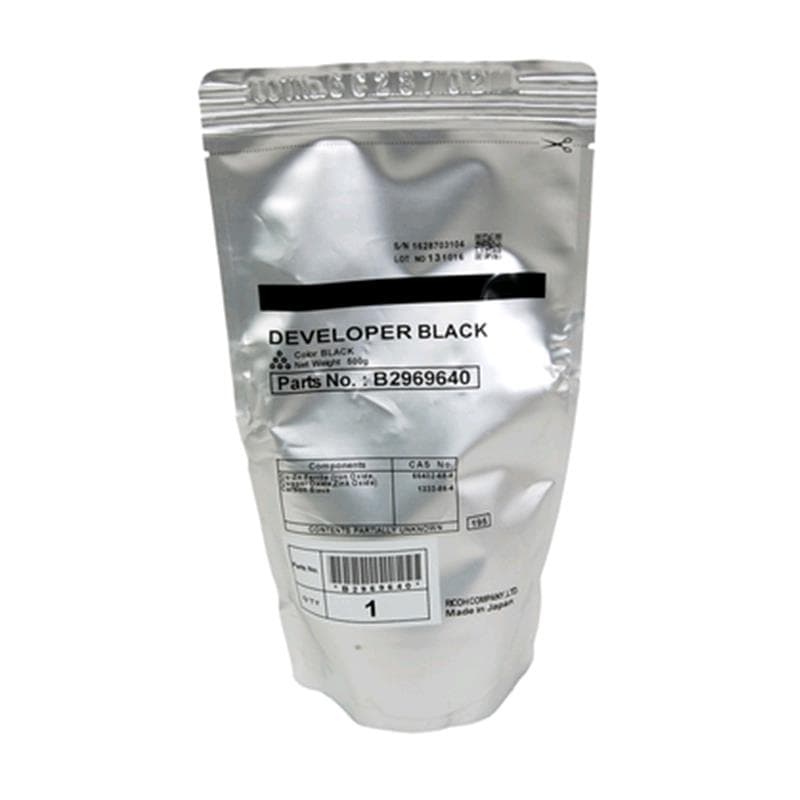 RICOH DEVELOPER B2969640 (made in Japan) K206 COMPATIBILE