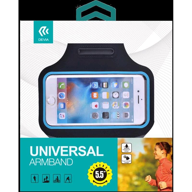 iSport Fascia Supporto Smartphone max 4.7'' WaterProof Nera