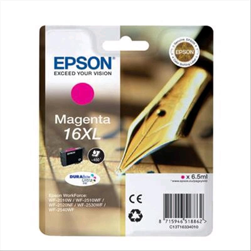 EPSON CARTUCCIA 16XL MAGENTA 6ml ORIGINALE - PENNA E CRUCIVERBA