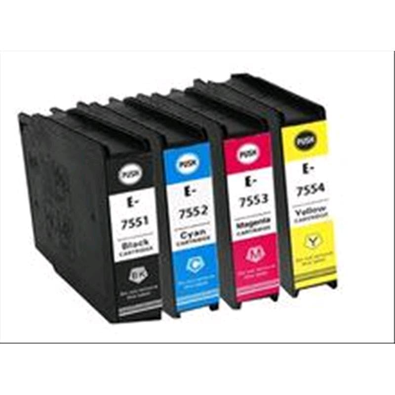 EPSON CARTUCCIA T755 XL MULTIPACK COMPATIBILE - (1bk+1c+1m+1y)