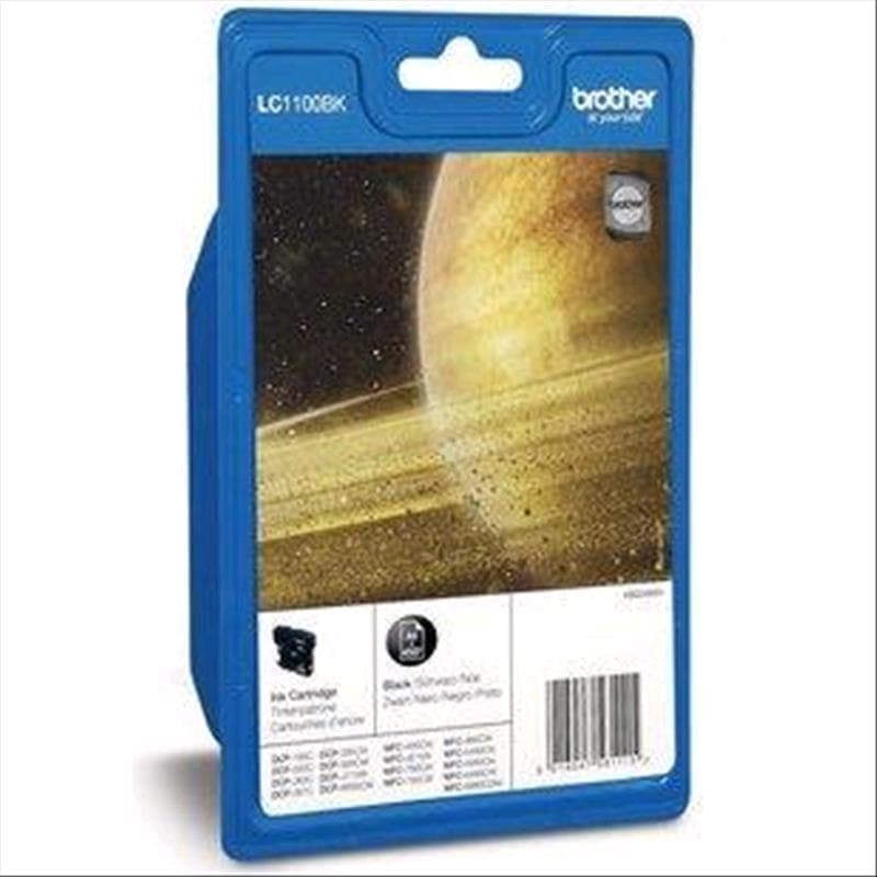 BROTHER CARTUCCIA LC1100BK NERO 9ml ORIGINALE