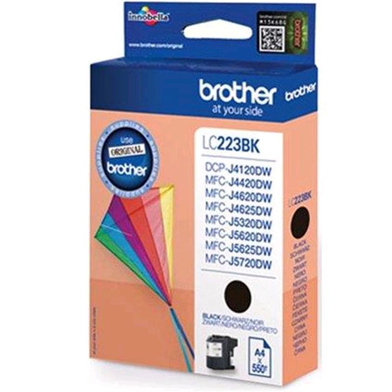 BROTHER CARTUCCIA LC223BK NERO 11ml ORIGINALE