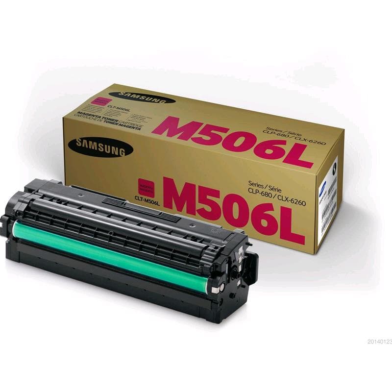 SAMSUNG TONER CLT-M506L MAGENTA 3.5K ORIGINALE - SU305A