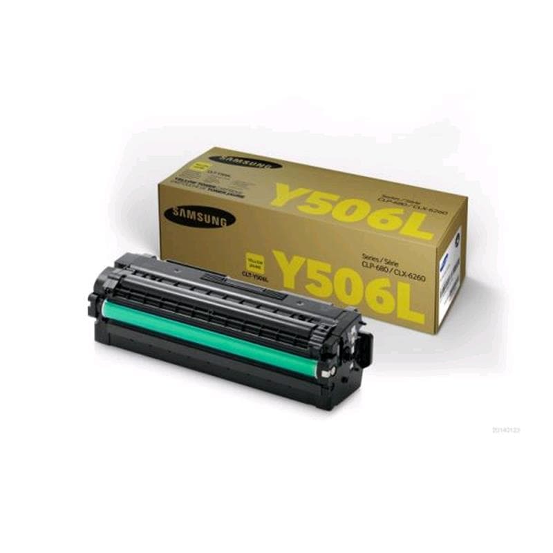 SAMSUNG TONER CLT-Y506L GIALLO 3.5K ORIGINALE - SU515A