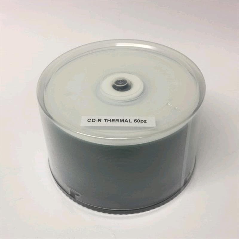 CD-R 700MB 52x Cake 50pz CMC Termica Bianca 23-118 MED