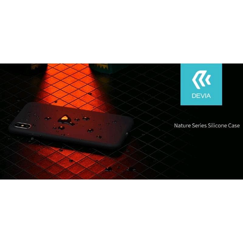 Custodia protettiva Apple IPhone X in silicone Rossa